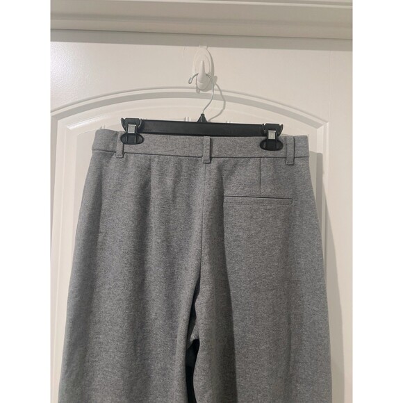 UNIQLO Women’s Gray Brushed Jersey Wide Pants Waist 30-31 inches Size L - Picture 6 of 9